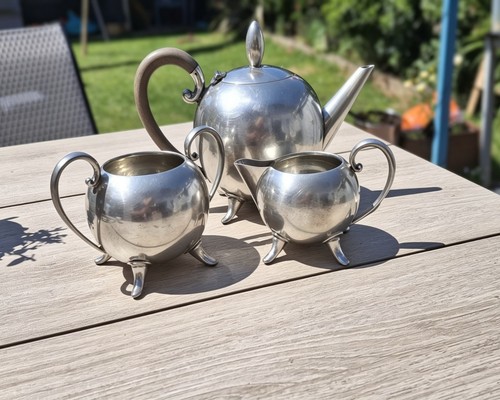 Art deco style pewter - art,