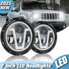 Pair 7Inch Round LED