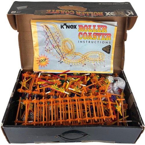Nex roller coaster building - k'nex,