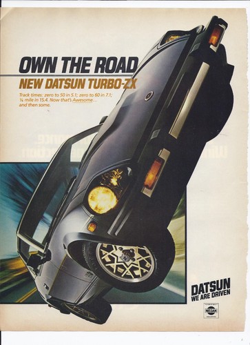 1982 datsun turbo - turbo, zx