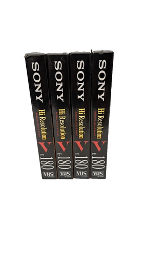 Sony vhs video cassette - vhs,