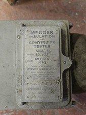 Megger Evershed & Vignoles