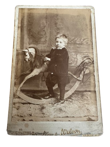 Antique victorian cabinet card - cabinet,