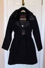 NWT RUNWAY New York black wool