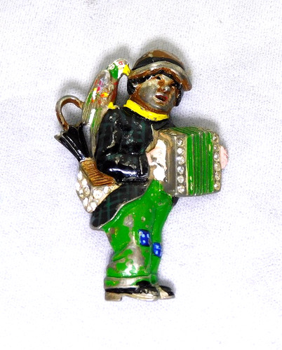Vintage 1930 organ grinder - 1930's,