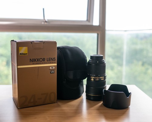 Nikon nikkor 24 70mm - af-s,