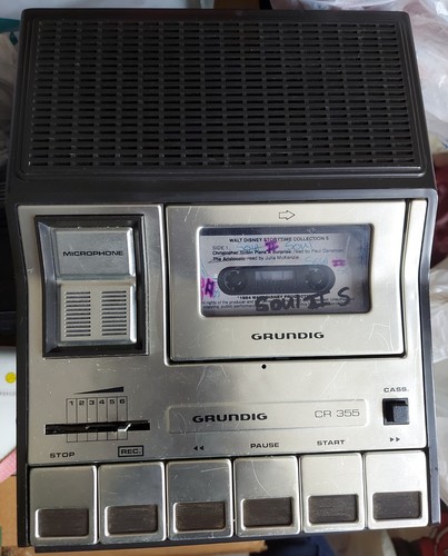 Cassette recorder grundig - recorder, cr