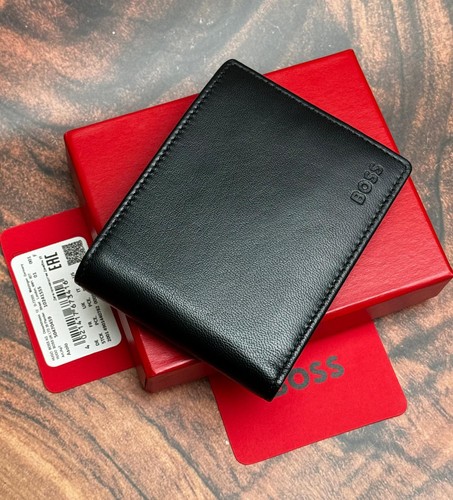 Hugo boss bifold - hugo, black
