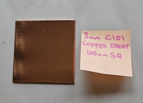 3mm copper sheet c101 - copper,