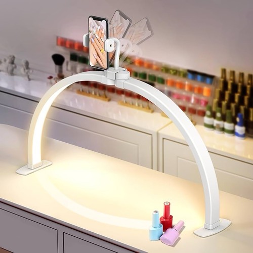 Half moon arch led nail - half,