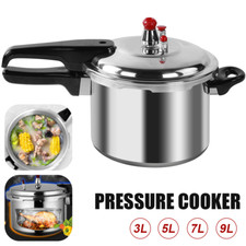 3L 5L 7L 9L Pressure Cooker Home Dual Handle aluminum Kitchen Catering Cookware