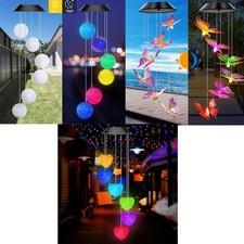 Garden Wind Chime Solar Power