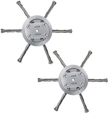 2x 6" Grass Strimmer Head