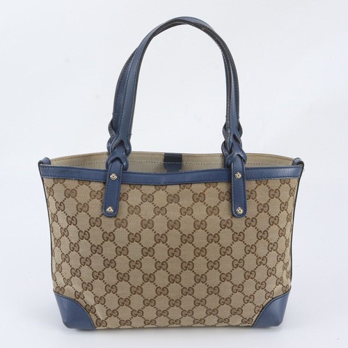 Gucci canvas tote bag - gucci, gg