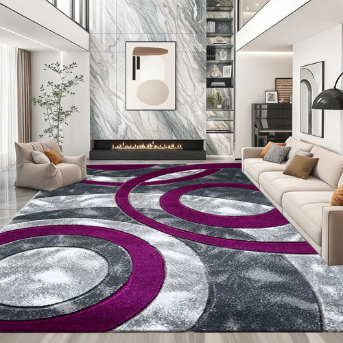 Modern large rugs - modern, living