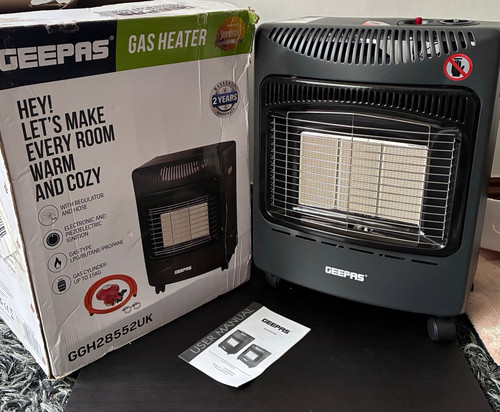 Geepas ggh28552uk portable - ggh28552uk, gas