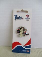 LONDON 2012 OLYMPIC TEAM GB PRIDE PIN BADGE - ON ORIGINAL CARD MOUNT-SEE PHOTOS.