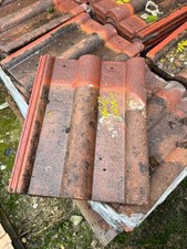 Double Roman roof tiles reclaimed