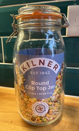 Kilner clip top glass - top,