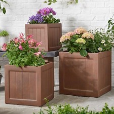 Brown Garden Pots Planters