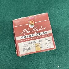 Villiers 150cc Piston Rings 57mm STD NOS