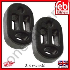 2 Exhaust Rubber Bracket