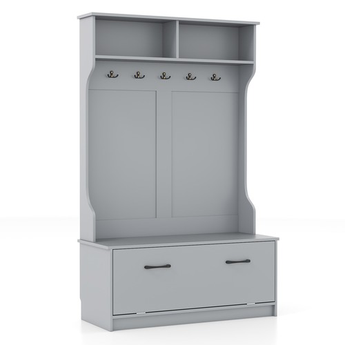 Freestanding hall coat - 3-in-1,