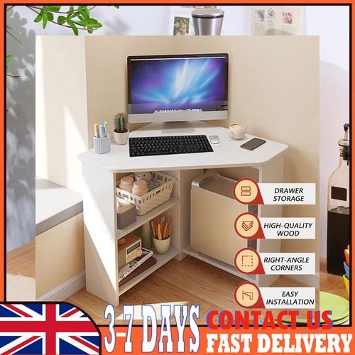 White wood office - office, desk