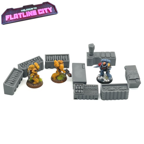 Flatline city market stalls - market,
