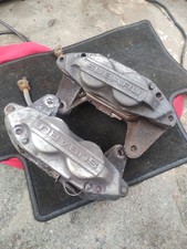 SUBARU IMPREZA 4 POT FRONT BRAKE CALIPERS WRX STI CLASSIC PAIR NEWAGE 99-07