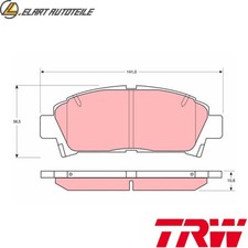 BRAKE PAD SET DISC BRAKE