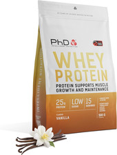 Phd Nutrition Whey Powder 500G Vanilla – with 25G Informed Protein per Serving, 
