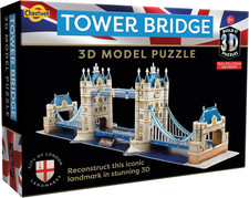 - BYO 3D Puzzle of Tower Bridge London - 3D Puzzles for Kids Adults - Large Jigs