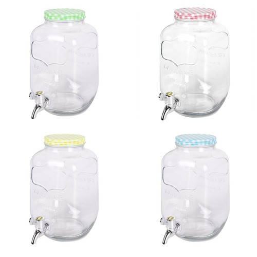 Litre drinks dispenser with - 4,
