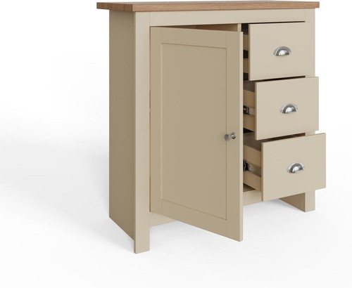 Lancaster door 3 drawer - door,