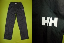 Storm Rain Sailing Pants HELLY HANSEN (S) HELLY TECH PERFECT !! Waterproof BLACK