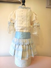 Beautiful Cream and Blue Lace