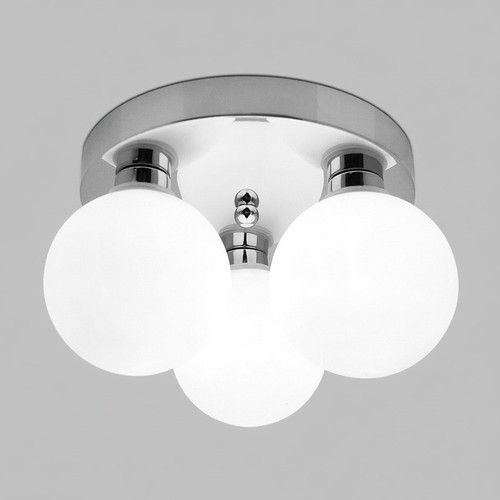 Modern chrome way ceiling - chrome,