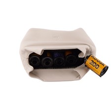 Leica Soft Pouch White Leather