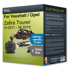 Towbar wiring kit 13-pin specific ›for VAUXHALL / OPEL Zafira Tourer 10.11-06.19