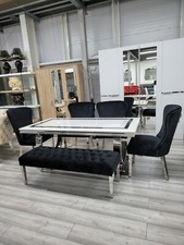 Dining Bench French Velvet