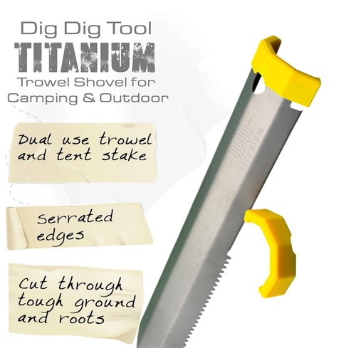 Vargo titanium dig tool - titanium,