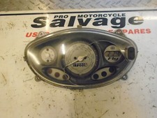 PIAGGIO FLY 125 IE 2016:SPEEDO CLOCKS DAMAGED GLASS BUT FULLY WORKING:USED