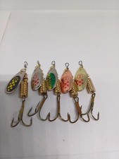 5PCS/Set Fishing Lure Metal Spinners  Trout Salmon Perch Pike Mepps Style 