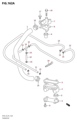 Suzuki genuine thermostat - genuine,