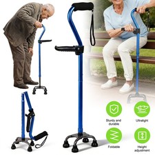 Quad Cane 4 Prong Small Base