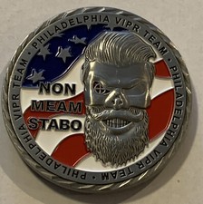 Philadelphia Police VIPR Visible Intermodal Prevention & Response Challenge Coin