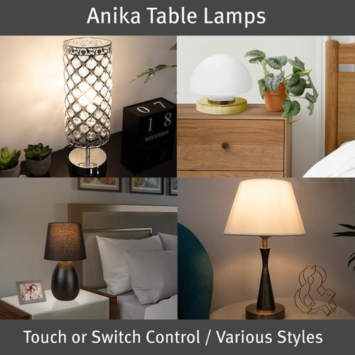 Anika table lamps touch - lamps,