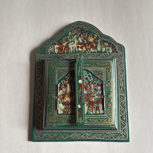 Vintage moroccan hand painted - hand,