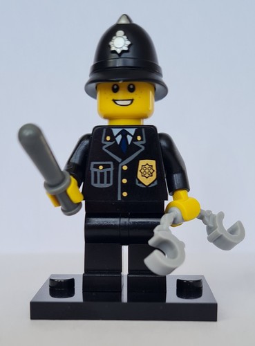 Lego male police - male, officer